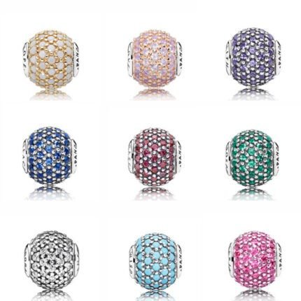 Hot selling 925 silver colored gemstone bead string decoration, with multiple styles and colors to choose from
