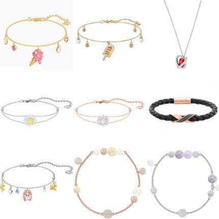 2024 New  Zircon Ice Cream, Flower Bracelet