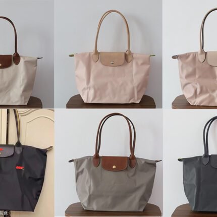 2024 New Classic Milk White Dumpling Bag Large Long Handle Single Shoulder Handbag Large Capacity Eco friendly Canvas Tote Bag for Women