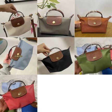 2024 New Fragrant Potato Purple Small Mini Handheld Dumpling Bag with High Quality Nylon Cloth Single Shoulder Mini Bag