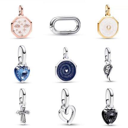 New 925 silver fashionable and exquisite small pendant, each with unique design and story, can be freely matched