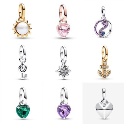 New 925 silver fashionable and exquisite pendant, symbolizing hope and beauty, can be freely matched