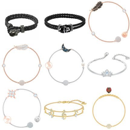 2024 New Black Skull Scalp Rope Bracelet