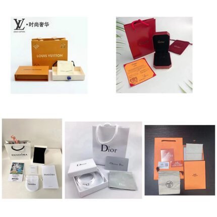 Jewelry box set storage box high-end exquisite velvet bag