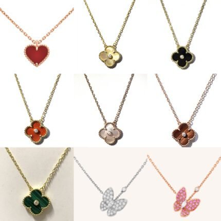 2024 New Exquisite Red Heart Pendant Necklace