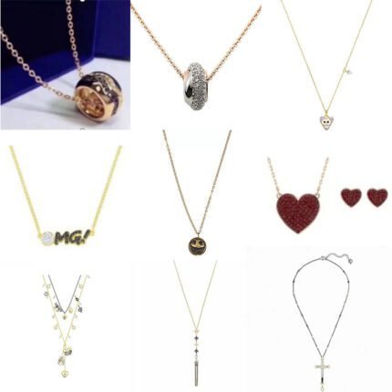 pendant necklace in various shapes and styles