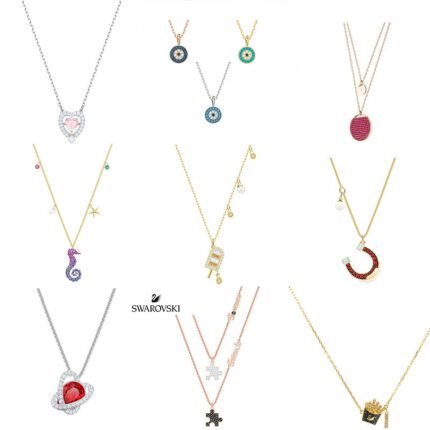 2024 New Sparkling Zircon Multiple Pendant Necklaces
