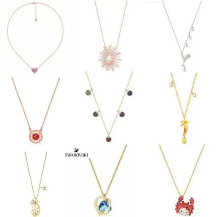 2024 New Sparkling Zircon Rose Gold Love Pendant Necklace