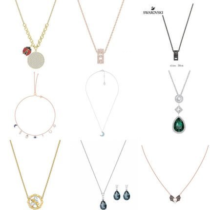 2024 New Fashionable Luxury Sparkling Zircon Women's  Multi functional Pendant Necklace