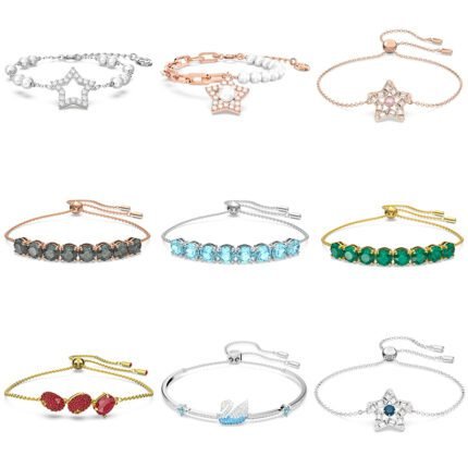 2024 New Pearl Sparkling Star Rose Gold Bracelet