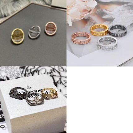 2024 New Exquisite Gold Saturn Ring