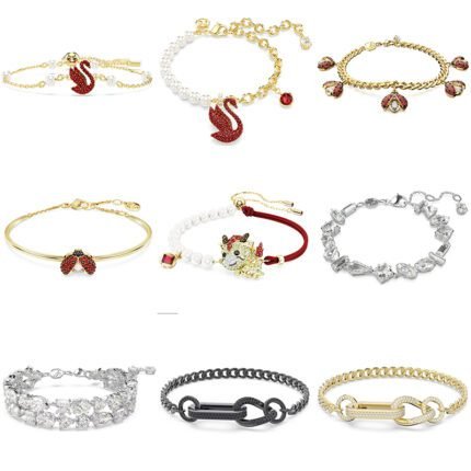 2024 New  Seven Star Ladybug Zircon Gold Bracelet