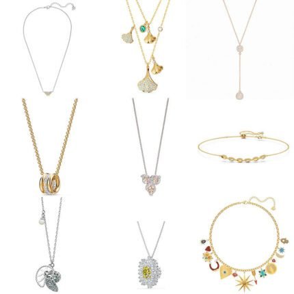 Multi graphic combination pendant necklace