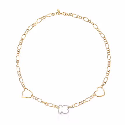 New Silueta two-tone Choker with motifs