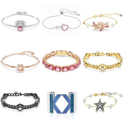 2024 New  Sparkling Zircon Sea Star Shell Pearl Bracelet