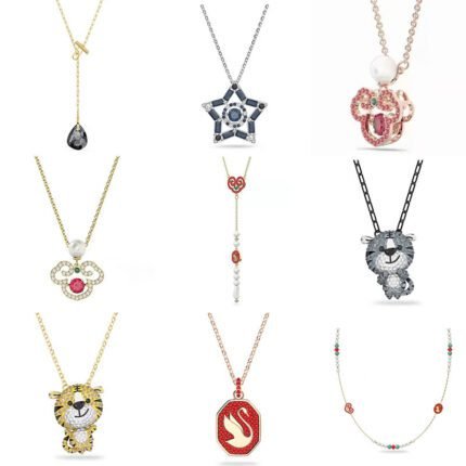 Cartoon Little Tiger Pendant  Necklace