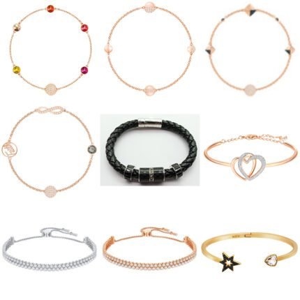 2024 New  Deep Green Cross Leather Rope Bracelet