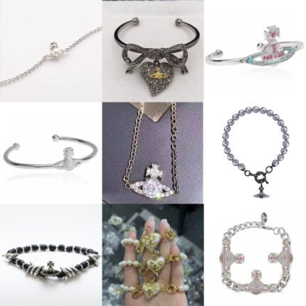 2024 new exquisite silver Saturn gemstone bracelet