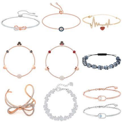 2024 New  Sparkling Zircon Bow, Heartwarming Love Bracelet