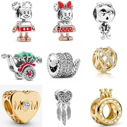 S925 silver light luxury niche pendant fashionable romantic pendant