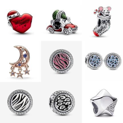 S925 Silver Classic Design Moon Pendant Fashion Simple Pendant