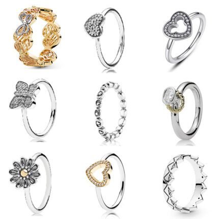 Hot selling 925 silver high-end and niche design daisy ring, with multiple styles to choose from