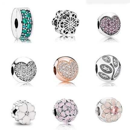 New 925 silver multifunctional clips, with multiple styles to choose from, can be freely matched