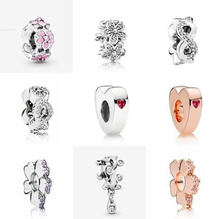 Personalized design with multifunctional 925 silver spacers, available in multiple colors to choose from