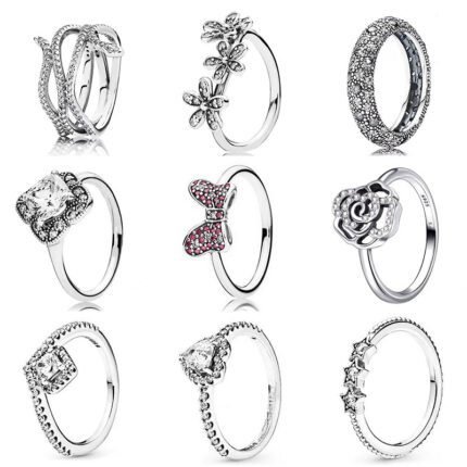 Hot selling 925 silver high-quality light luxury ring, with multiple other styles to choose from