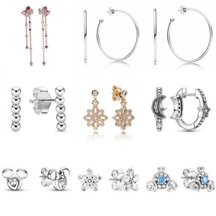 Unique 925 silver niche earrings designed for free pairing