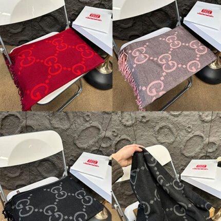 Complete packaging The Gucci scarf from Kuqi is really versatile, with an UpUp style on top