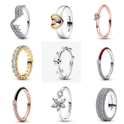 Personalized design 925 silver high-quality exquisite zircon ring, with multiple styles to choose from