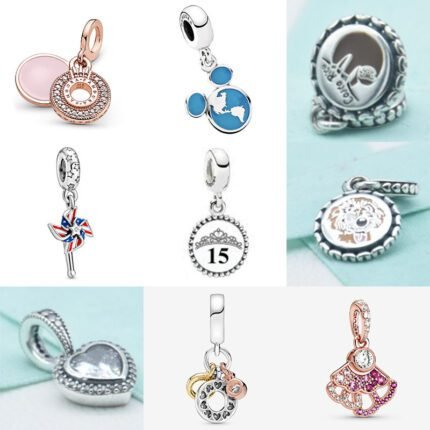 2024 new multifunctional low-key light luxury charm DIY jewelry pendant accessories.