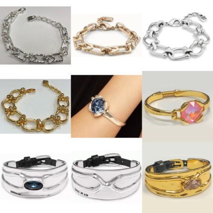 2025 New Fashionable and Versatile U-shaped Buckle Bracelet