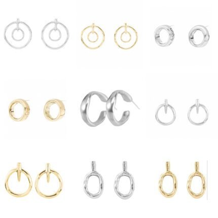 2025 new versatile, high-end and fashionable women's earrings