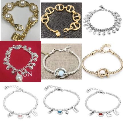 2025 New Fashionable High Quality Personalized Small Round Brand Bracelet, Simple yet Elegant