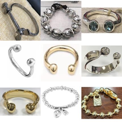 2025 New Fashionable High Quality Zircon Open End Bracelet, Suitable for Daily Travel and Gatherings