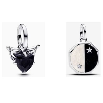 Fashionable new high-end heart shape pendant men and women jewelry suitable for daily gatherings