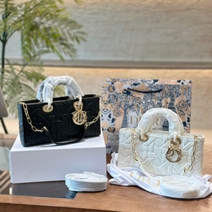 Autumn and Winter Collection Geometric Shape Tengge Pattern Daifei Bag