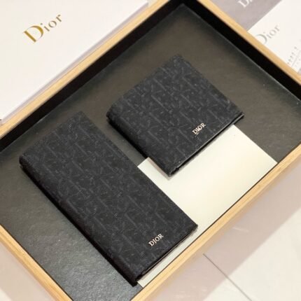 Exquisite handmade black wallet, photographed in person, suitable for both men and women!