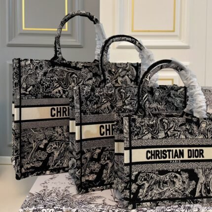 Canvas Embroidered Printed Tote Bag