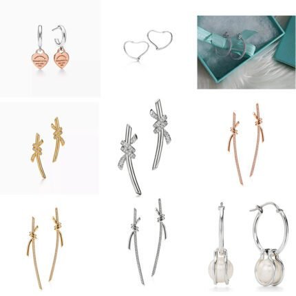 New fashion heart shape earrings for men and women