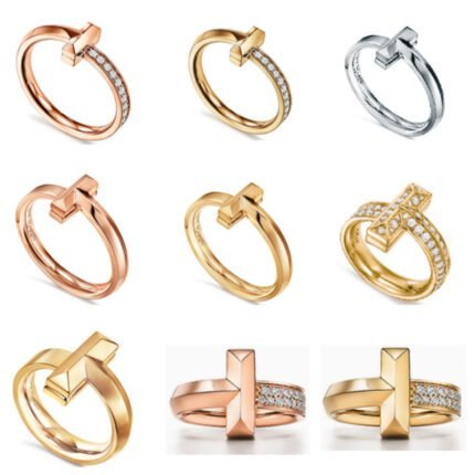 New high-end simple ring versatile jewelry for men and women
