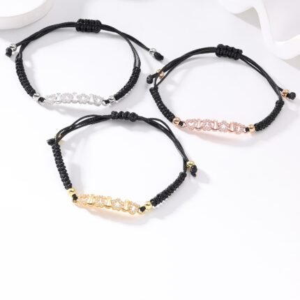 Simple 2025 exquisite bracelets for men and women