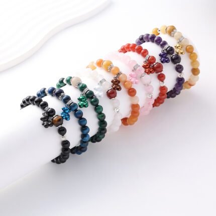 New unique design bear pendant beads cute jewelry