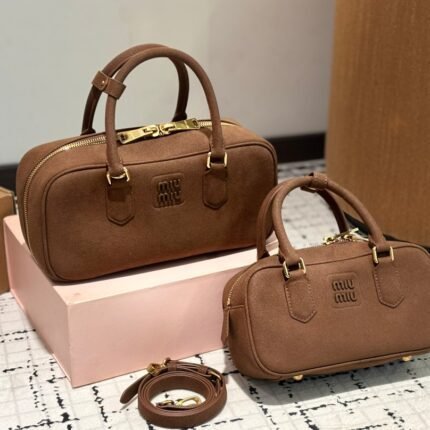 Bowling bag handbag high-end simple large capacity ladies suitable for daily gatherings