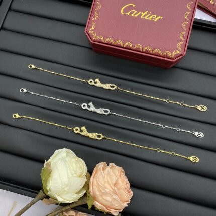 New fashion leopard shape pendant bracelet men and women trendy jewelry