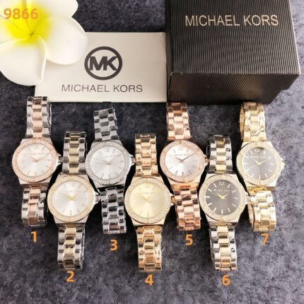 Fashionable classic mechanical watch, inlaid with fine sparkling zircon round dial, personalized luxury