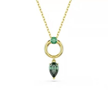 Swarovski classic zircon pendant necklace, luxurious and versatile classic