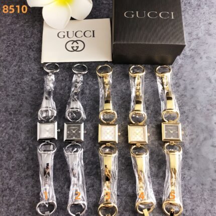 Square dial, spliced wristband strap, stylish and personalized high-end watch